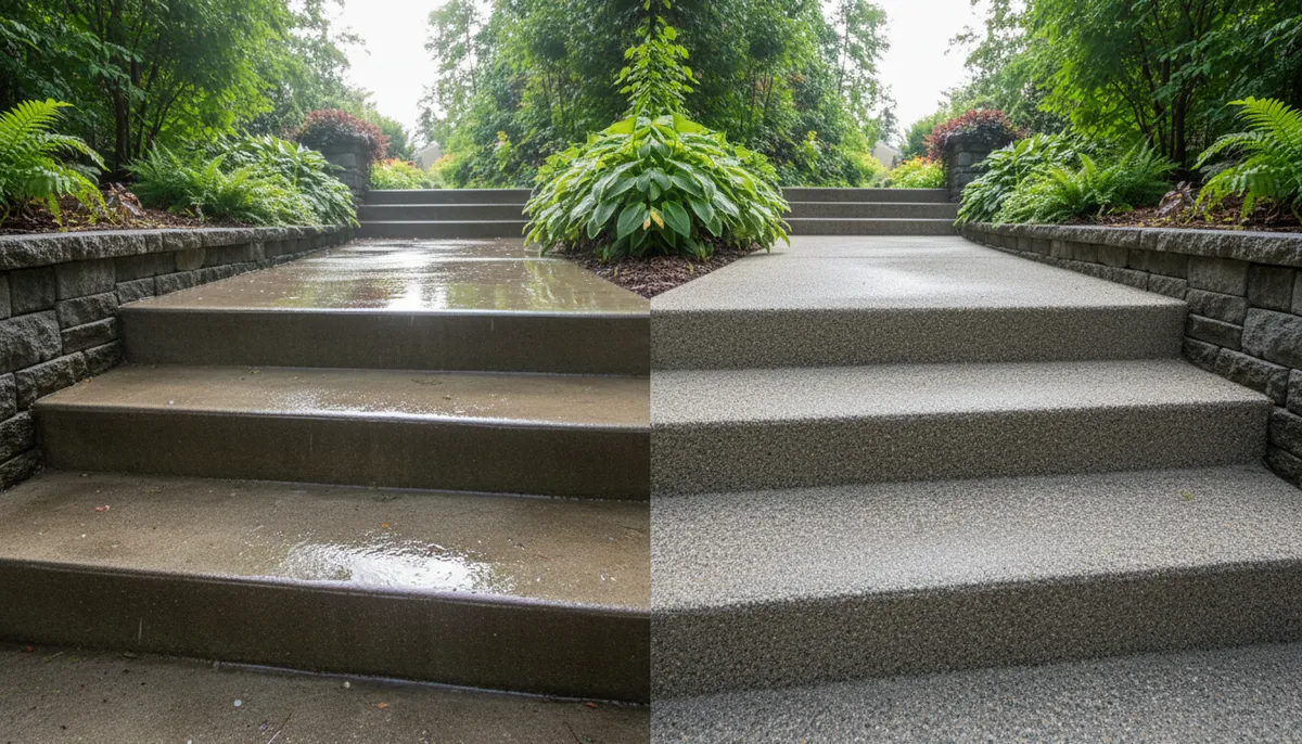 Как устранить скольжение на лестнице раз и навсегда — без соли, ковриков и ежегодных мучений