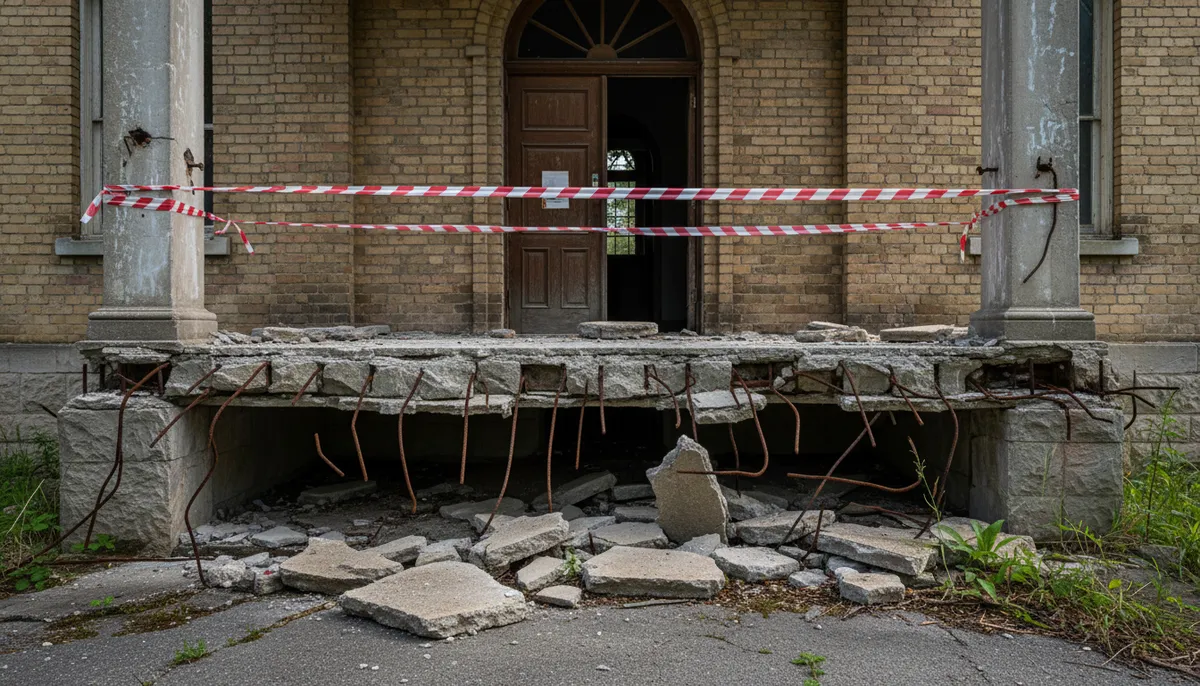 Когда крыльцо уже не «немного треснуло», а стало опасным