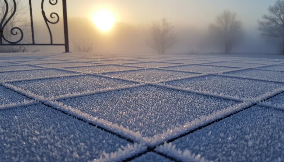 Плитка для крыльца, которую не возьмёт ни мороз, ни соль